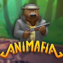 Slots logo of Animafia from Peter & Sons at Wild Robin Casino