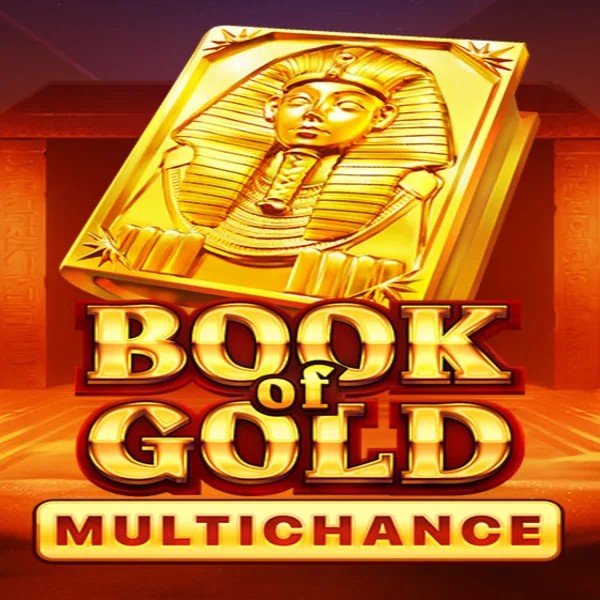 Official Slots logo: Book of Gold Multichance by Playson at Wild Robin Casino