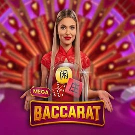 Mega Baccarat logo by Pragmatic Play Wild Robin Casino