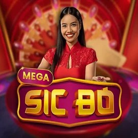 Mega Sic Bo logo by Pragmatic Play at Wild Robin Casino