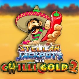 Official Jackpots logo: Stellar Jackpots with Chilli Gold x2 by Lightning Box Game at Wild Robin Casino