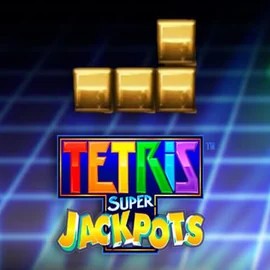 Tetris Super Jackpots logo by WMS at Wild Robin Casino